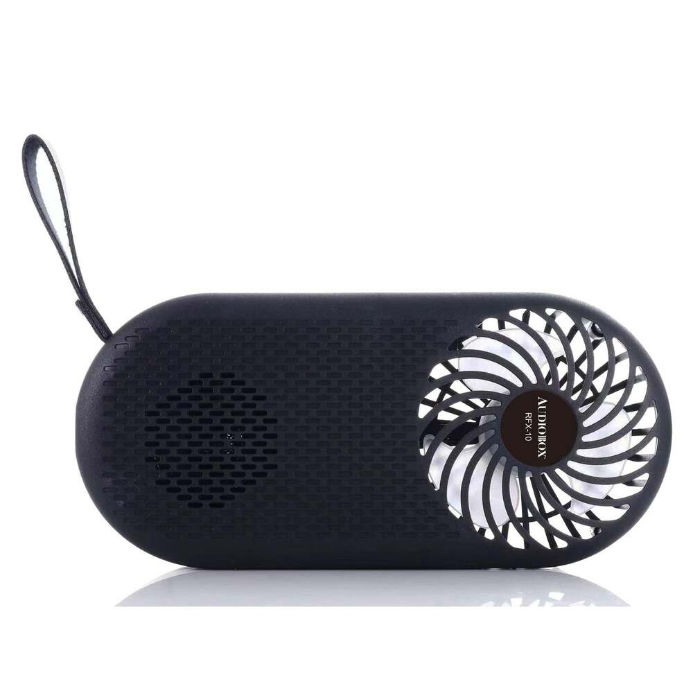 Audiobox RFX-10 Portable Bluetooth Speaker with Built-in Fan and Solar Panel